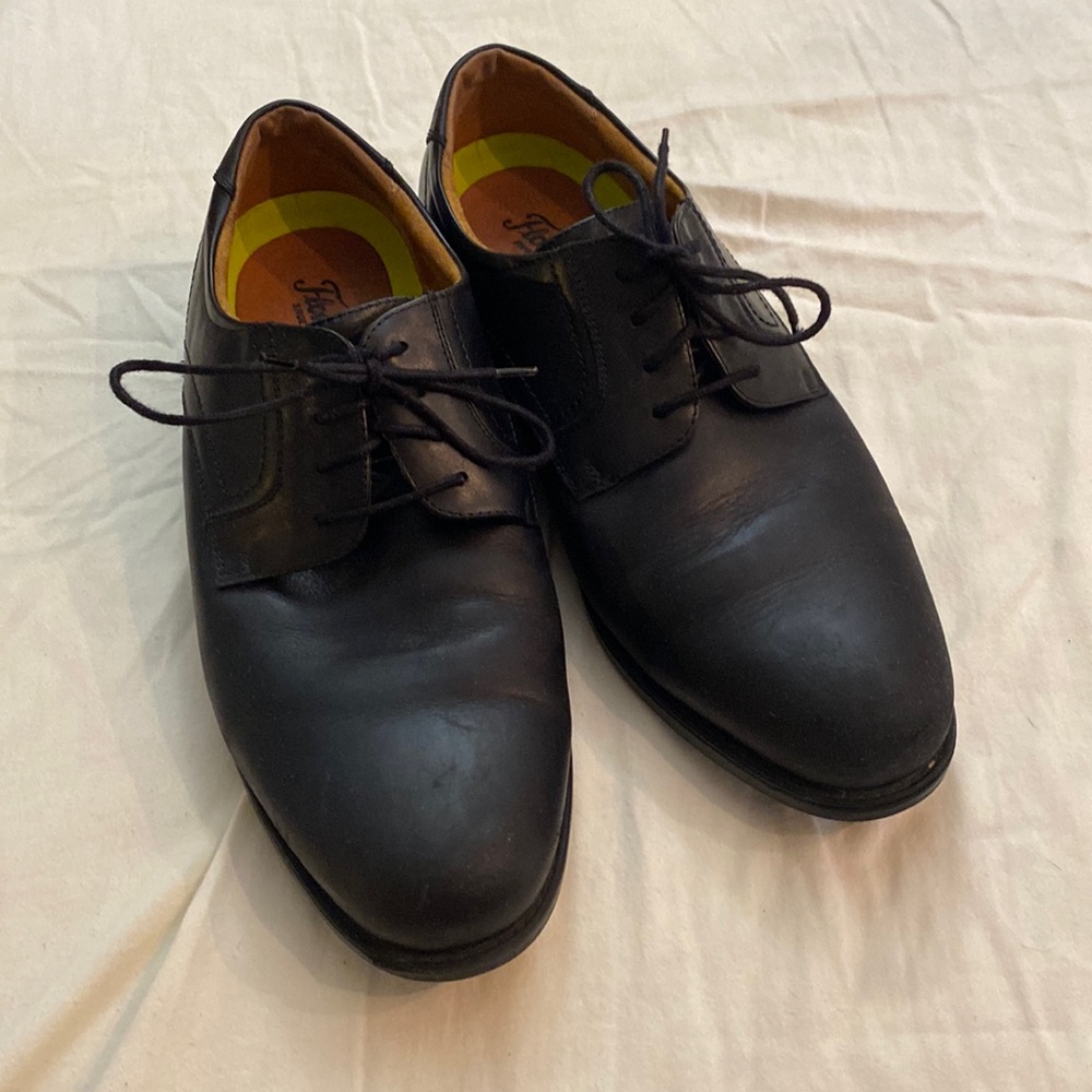 Florsheim Black Leather Dress Shoe Size 10 Mens